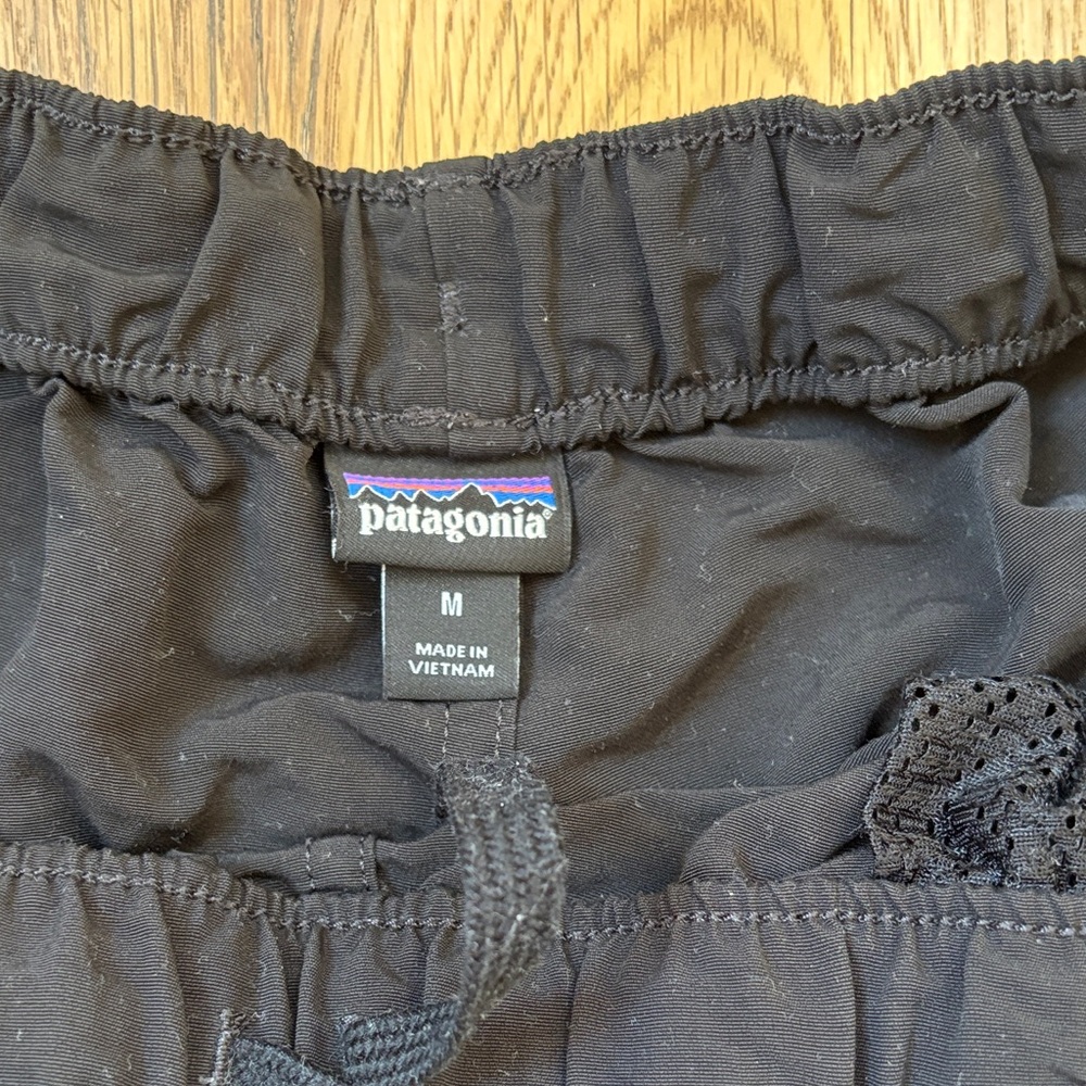 Patagonia Women's Black Athletic Shorts - Picture 3 of 5